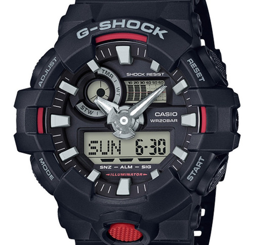 Relógio Casio G-shock Masculino Ga-700-1adr C/ Garantia E Nf