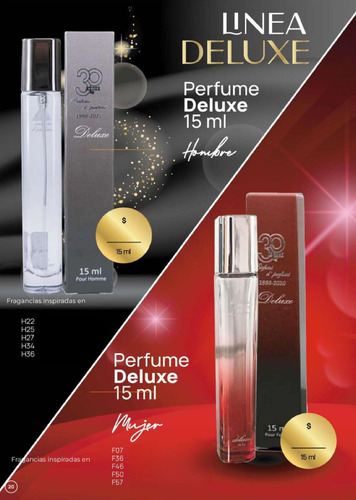 Perfumes Para Dama Alternativos 15ml Eau De Toilette