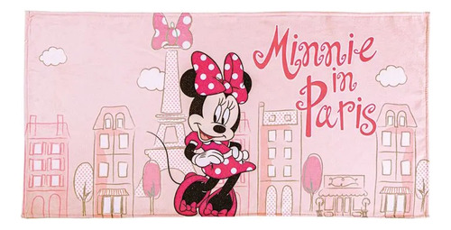 Toalla Infantil Suavitec Minnie In Paris Concord