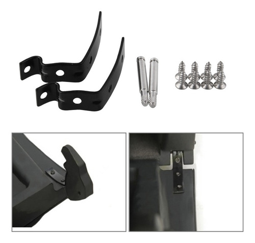 Qw1 Kit De Reparación De Guantera Para Bisagra De Tapa De