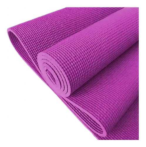 Colchoneta Ejercicios Yoga Mat Pilates Gym 3mm Violeta