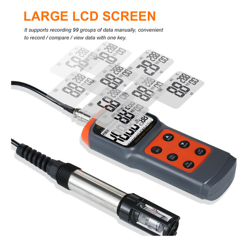 Sensor Inteligente Detector Digital De Oxigênio Dissolvido D