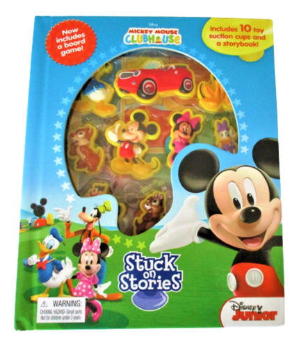 Libro Con Figuras Disney Stuck On Stories