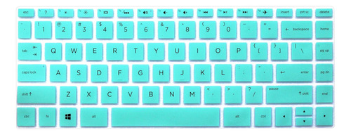 Skin De Teclado Compatible Hp Spectre X 13t Quad Core, (con Menta.