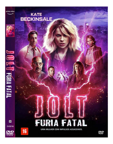 Dvd Filme: Jolt - Fúria Fatal (2021) Dublado E Legendado