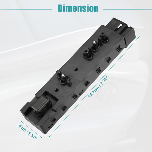 W Interruptor Asiento Eléctrico Izq Para Ford Edge 2007-2014