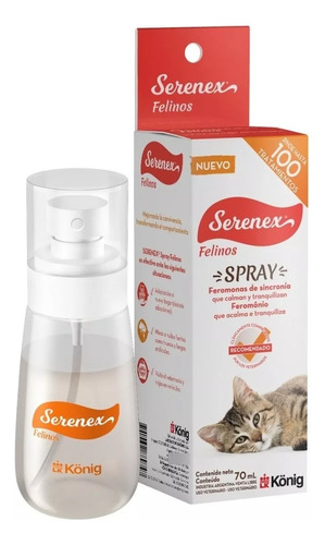 Feromona P/gatos 70ml Spray Serenex Envios