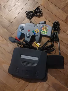 N64 Consola Americana Completa Con Juego Super Mario 64 Ntsc