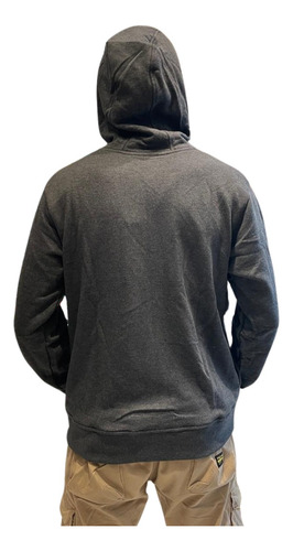 Campera Urbano Salomon Logo Lt Fz Hoodie Hombre Casual