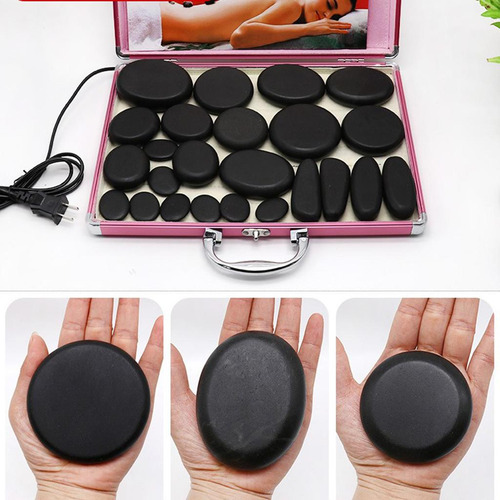 Conjunto De Calentadores De Piedras Calientes