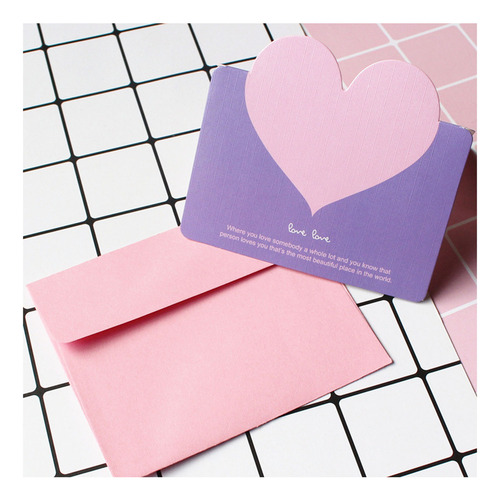 Tarjetas De Amor Para El Día De San Valentín Con Sobres En F
