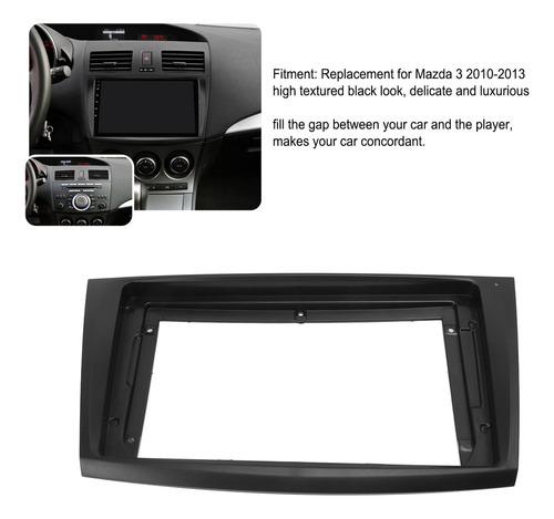 Wpd Rc1 Fascia Del Tablero De 9 Pulgadas Mazda 3 2010-2013