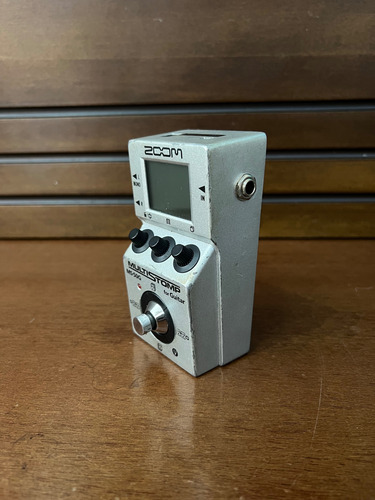 Pedal De Efeito Zoom Multistomp Ms-50g Prateado