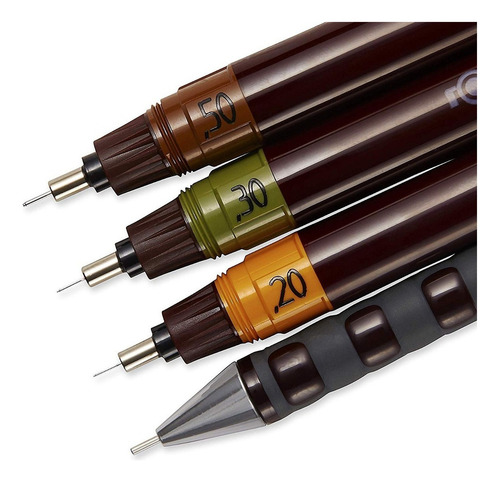 Rotring S0699370 Isograph Gráfico Técnico Plumas, Set, 3-pen