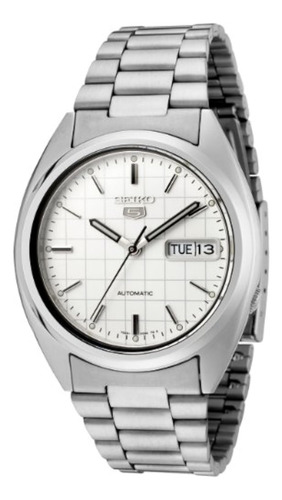 Reloj Seiko Snxf05 5 Automático Para Hombre De Acero Inoxida