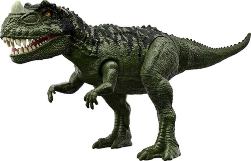 Dinosaurios Jurassic World Roar Attack Green Ceratosaurus