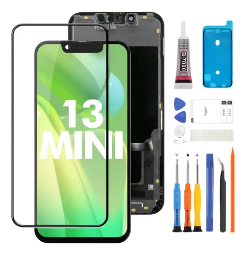 Écran LCD Remplacement IPhone 13 Mini – Incell Noir, 5,4", 3D Touch, Compatible Modèles A2481, A2626, Etc. - 7