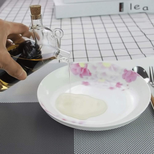 Botella Dispensadora De Aceite Y Vinagre 2 En 1, Vinagrera D