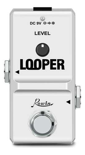 Pedal Rowin Looper Ln-332a Guitarra Baixo Violão Sd Card 1 G