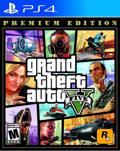 Imagen 1 de 3 de Gta 5 - Grand Theft Auto V Premium Edition / Mipowerdestiny