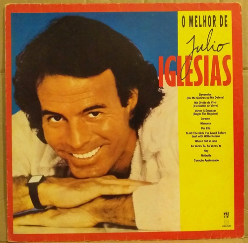 Julio Iglesias - O Melhor De...- Lp Año 1987 De Brasil