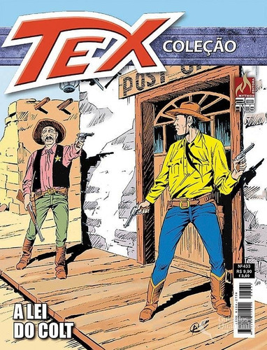 Tex: A Lei Do Colt, De Claudio Nizzi. Série Tex Coleção, Vol. 433. Editora Mythos, Capa Mole, Edição 433 Em Português, 2017