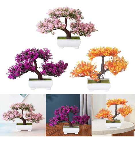 Bonsái Artificial, Planta Falsa Para Estantería
