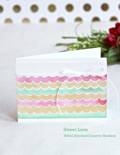 5 Suajes Cortar Papel Troquel Borde Punteados Onditas Zigzag
