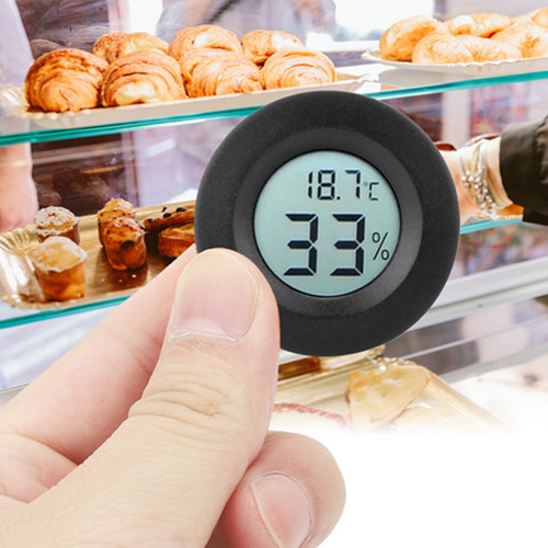 Detector De Humedad De Termómetro Digital Lcd Mini