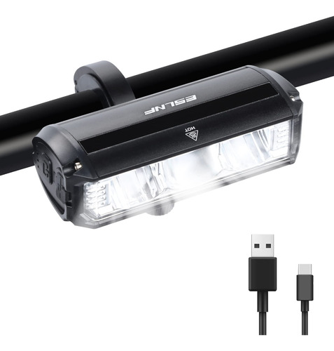 3 Luces Led Superbrillantes Para Bicicleta, (900 Lumenes), L