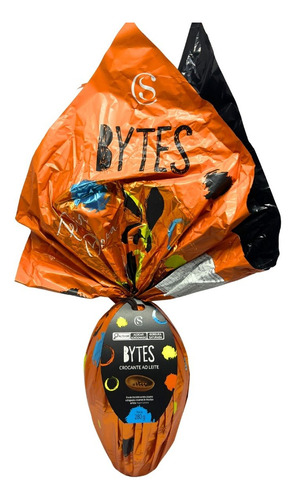 Ovo Chocolate Cacau Show Bytes Crocante Ao Leite 280g