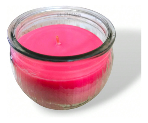 Vela Aromatica Rosa Mosqueta Rosa Chicle Lisa Rosa Mosqueta