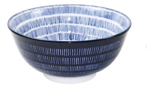 Juego De 4 Bowls Variados De Porcelana De 15 Cm Azul Ibili