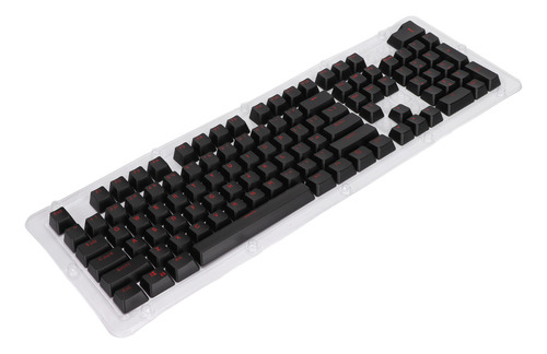Teclado De Injeção De Duas Cores Preto E 106 Teclas Oem