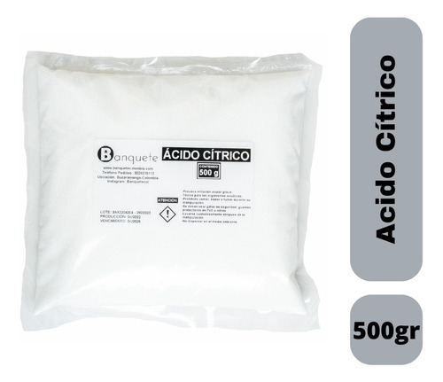 Acido Citrico 500gr