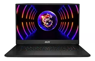 Laptop Msi Titan Gt77 17.3 Uhd 144hz Mini Led: Intel Core