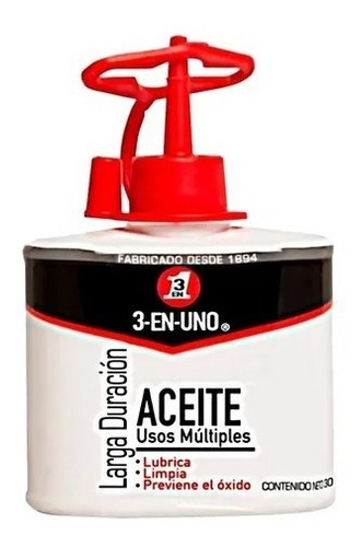 Aceite Usos Multiples 3-en-uno Gotero 24ml