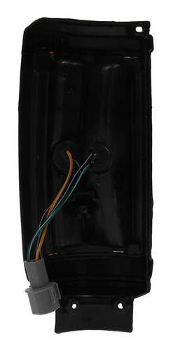 Imagen 2 de 8 de Faro Delantero Base Negro Mitsubishi L200 93/02