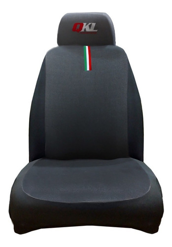 Imagen 2 de 5 de Funda Cubre Asiento Tela Fiat 147 128 Duna Punto Uno Way