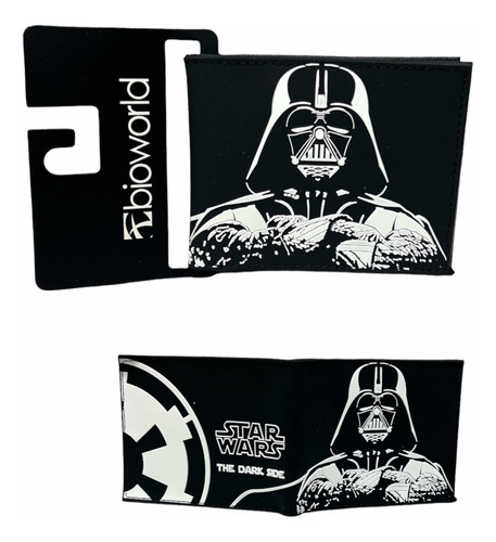 Billetera Star Wars Darth Vader Importada Unicas + Plateada 