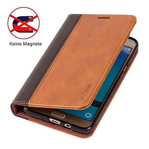 Funda Galaxy J7 2016 Casemulbess Bookstyle Funda De Cuero Co
