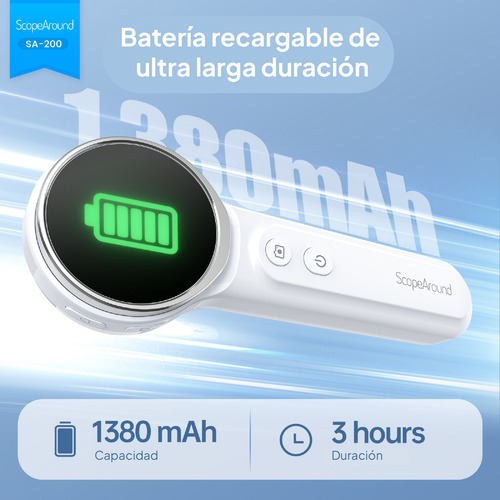 Video Otoscopio Monitor Y Cámara Todo En Uno, Android, Ios