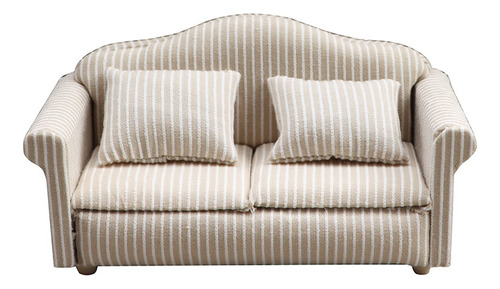 1:12 Muebles, Sofá, Decoración Diy, Piel De Casa