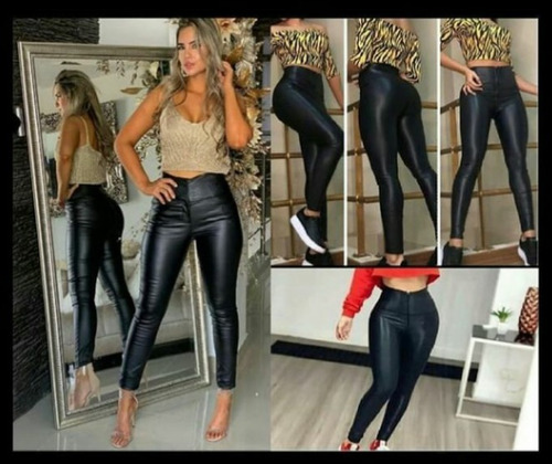 Pantalon Tipo Cuero