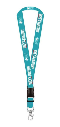 Porta Gafete/lanyard Greys Anatomy