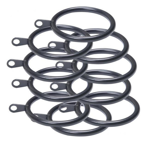 2 Paquete De 6x10, Anillos De Cortina De Metal 2 Piezas