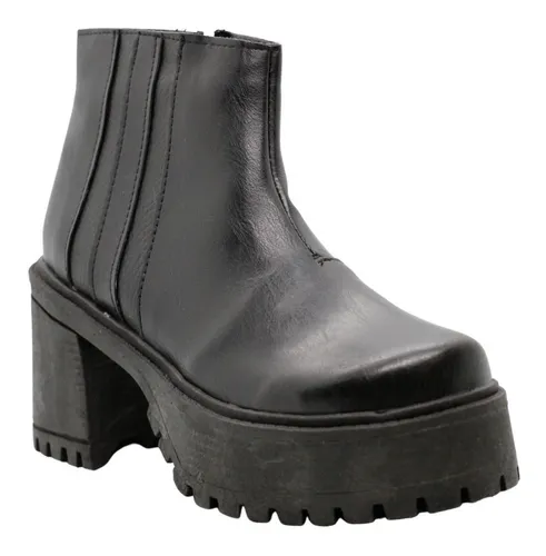 Botas De Mujer Altas Taco De 7 Cm Liverpool