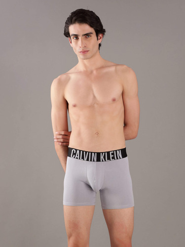 Pack De 3 Bóxer Briefs Largos Multicolor Calvin Klein Hombre
