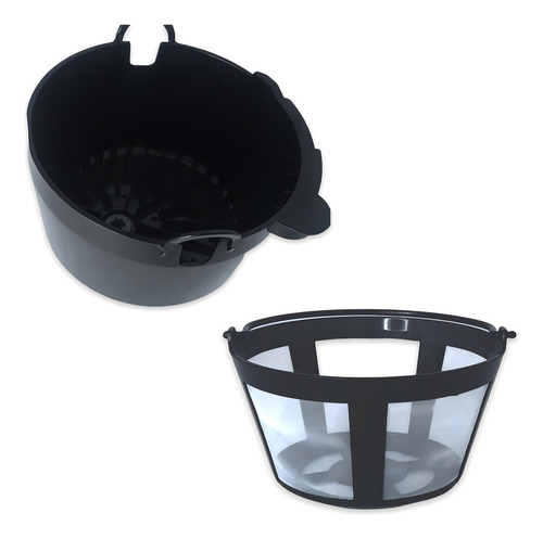 Cafetera Filtro Permanente 12tz Pausa/servir Oster Negro