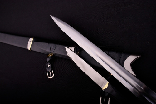 Imagen 3 de 7 de Espada Señor De Los Anillos Aragorn Montaraz + Cuchillo
